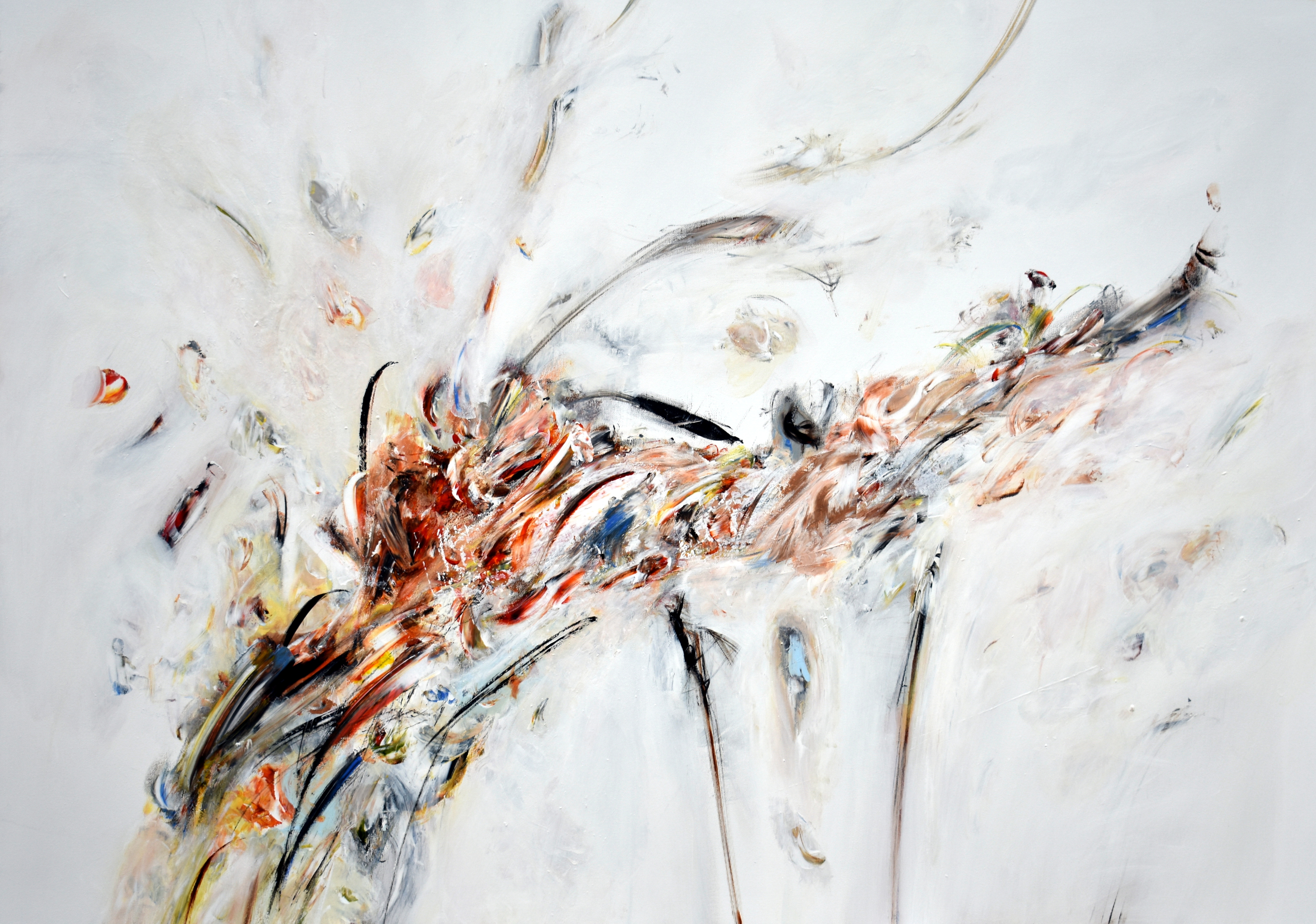 nikos kryonidis acrylic on canvas 100x150 CM 2018